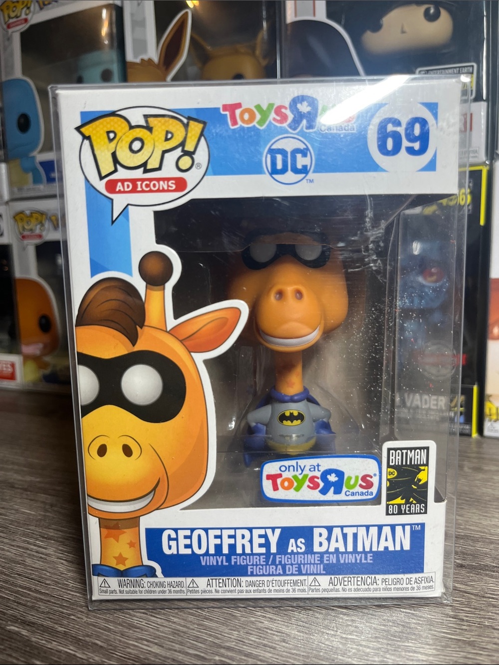 Funko Pop! Geoffrey as Batman - Orange, Blue, Black